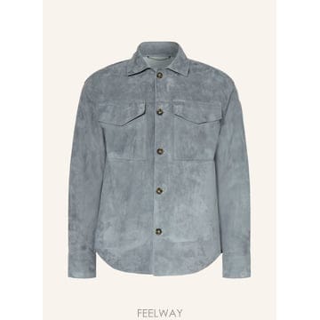 Lardini 레더 오버셔츠 100297326917000 TP576028734