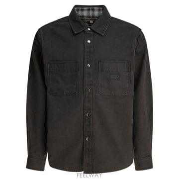 25FW STUSSY 자켓   코트 11103550001BLACK TP570595806