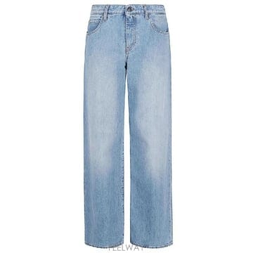 THE Row �׶�����Ÿ �ؿ� ���ο� ���� EGLITTA DENIM COTTON �� 6525SW1984BLU�׶�����Ÿ �ؿ� ���ο� ���� EGLITTA DENIM COTTON �� 65