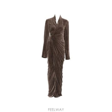 Rick Owens �׶�����Ÿ �ؿ� �� ������ ���� �յ巹�� ���ǽ� RP02F5501V78�׶�����Ÿ �ؿ� �� ������ ���� �յ巹�� ���ǽ� RP02F55