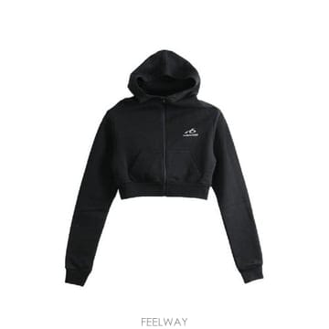 Balenciaga �׶�����Ÿ �ؿ� �߷��þư� ���� COTTON CROPPED SWEAT���� A0024RTUVQ51000�׶�����Ÿ �ؿ� �߷��þư� ���� COTTON CROPPED SWEAT��