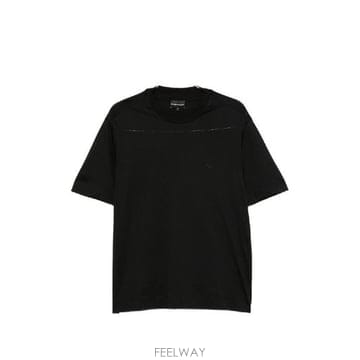 Armani �׶�����Ÿ �ؿ� ���������Ƹ����� ���� LOGO COTTON Ƽ���� EM006779AF28078UC001�׶�����Ÿ �ؿ� ���������Ƹ����� ���� LOGO COTTON Ƽ��