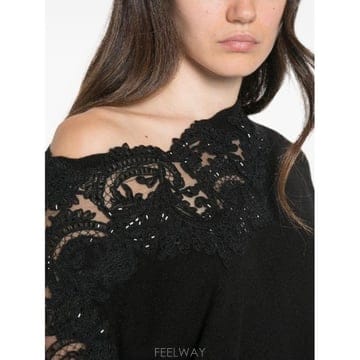 Ermanno Scervino �׶�����Ÿ �ؿ� �������뼼����� ���� CASHMERE CREWNECK ������ D495M331APCTPYU95�׶�����Ÿ �ؿ� �������뼼����� ���� CASHMERE CREWNEC