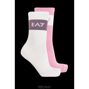 26FW E A 7 2 pack 양말 with 로고 7W001533AF25643M4001 TP57641333