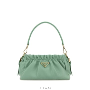 PRADA 토트백 민트 그린