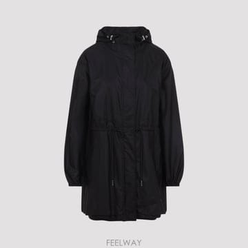 Moncler WETEAU RUCHED 후드 레인 자켓 L10931A00135539ZD999 TP572409