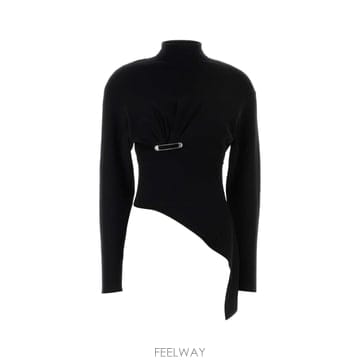 Lanvin [X45]���� RWPO0004K065H25 10 ���� ����Ʈ���� ������ �ĵ� �������� Black wool b[X45]���� RWPO0004K065H25 10 ���� ����Ʈ���� ������ ��