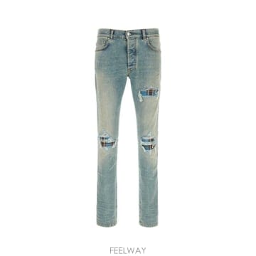 Amiri [X45]�ƹ̸� AMBMJE1152 MEDIUMINDIGO ���� ���� û���� �� Stretch denim j[X45]�ƹ̸� AMBMJE1152 MEDIUMINDIGO ���� ���� û���� 