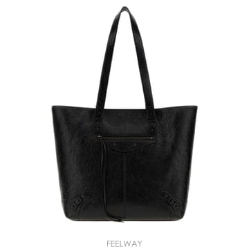 Balenciaga [X45]�߷��þư� 8731742ABEK 1000 ���� ��Ʈ�� ���۹� ũ�ν��� Black leather Le[X45]�߷��þư� 8731742ABEK 1000 ���� ��Ʈ�� ���۹� ũ