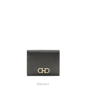 [K68]페라가모 726512 001 여성 반지갑 장지갑 카드지갑 Calfskin Wallet