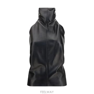 Khaite [K68]ī��Ʈ 24871012 200 ���� Ƽ���� �μҸ� ž ���� Rone leather Top[K68]ī��Ʈ 24871012 200 ���� Ƽ���� �μҸ� ž ���� Ro