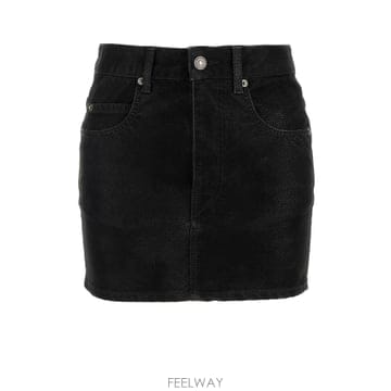 25FW 이자벨마랑 KIMMY 스커트 JU0363FAC3B01E01BK TP572125516
