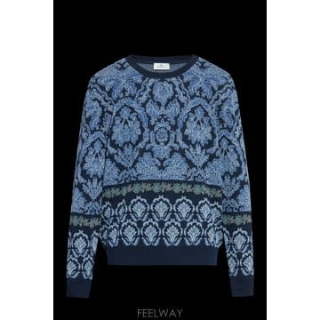 25FW Etro 코튼 JACQUARD 니트 MRKF0096AQ197S9884 TP577292523