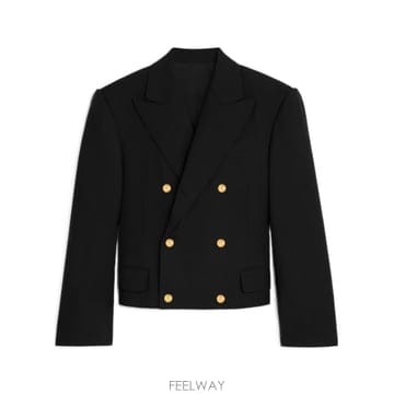 26SS Celine GIACCHE   GILET RV15H650D38NO TP570439339