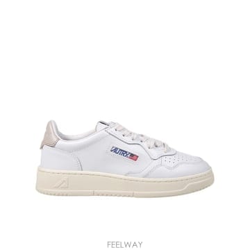 26FW Autry 화이트 레더 Medalist 스니커즈 AULWLL27 TP576484674