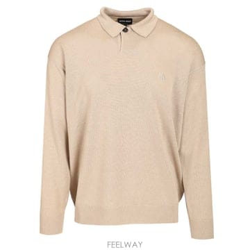 26SS 조르지오아르마니 폴로 with embroidered 로고 GM003314AF25098U6154 TP