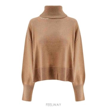 25FW 악셀아리가토 울 Blend 터틀넥 A3324002CAMEL TP571661411