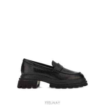 25FW HOGAN 10 STOREY SMOOTH 레더 앤 WORKWEAR SOLE 로퍼 HXW6740FM5