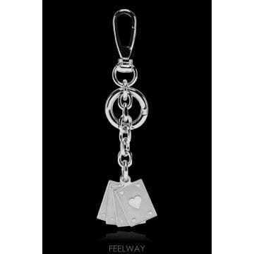 26FW 메종마르지엘라 키 체인 with charms with engraved 로고 SA1UA0021P883