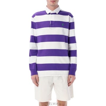 26SS 폴로 랄프 로렌 Embroidered 코튼 폴로 셔츠 710717116505 TP571730095