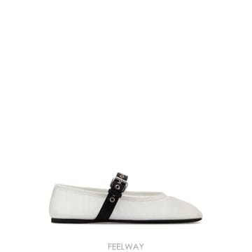 26FW 미우미우 화이트 mesh ballerinas 5F373EF005099F0009 TP576767739