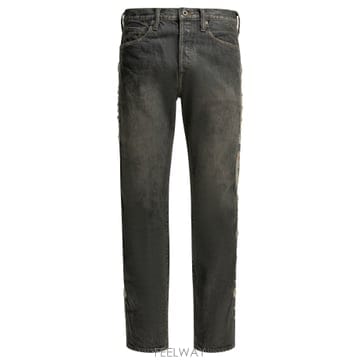 25FW 캐피탈 14oz BLK 몽키 Cisco Studs Straight 레그 Jeans EK1243LPB