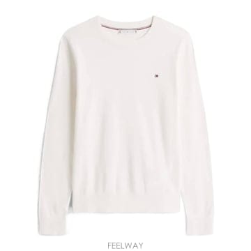 26FW 타미힐피거 CO 저지 FINE GG LS C NK SWT WW0WW44984Z00 TP5766482