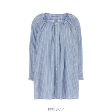 26FW 알렉산더왕 Embroidered poplin 셔츠 드레스 1WC3266074458B TP576890