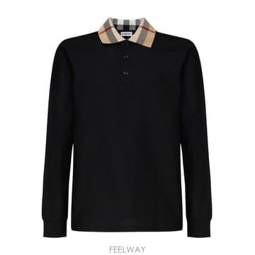 26SS Burberry 스웨터 With 체크 Collar 8098812 TP571660683