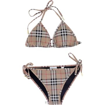 26SS Burberry Vintage 체크 patterned 비키니 8009008 TP571660608