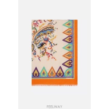 26SS Etro 스카프 WITH FLORAL PAISLEY PATTERN WATA0010AKD91X0800
