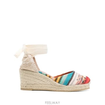 25SS MISSONI EVA 60 ESPADRILLAS RASCHEL STRIPES MWB006083SEA