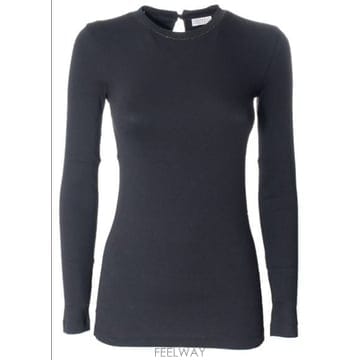 26FW 브루넬로 쿠치넬리 Ribbed stretch 코튼 저지 T 셔츠 with 주얼리 M0TC8BJ300