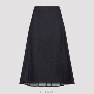 자크뮈스 자크뮈스 La Jupe De Nimes Lavoir Midi 스커트 SKW00654AD0004139