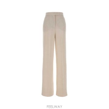 26SS 막스마라 아이보리 울 Attinia pant 2611781031600001 TP571703848