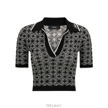 26FW AMIRI 여성 폴로 셔츠 AWTOKN1062001 TP577074895