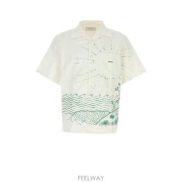 26SS 프라다 화이트 poplin 셔츠 UCS414SUMO184HF0089 TP571703841