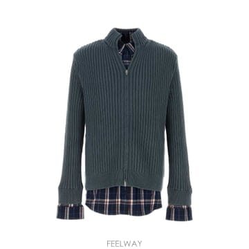 26SS Balenciaga 가디건 with a stand 업 collar 857284T34298578 TP