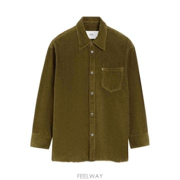25FW 아미 코튼 오버셔츠 USH793CO0131298 TP571838349
