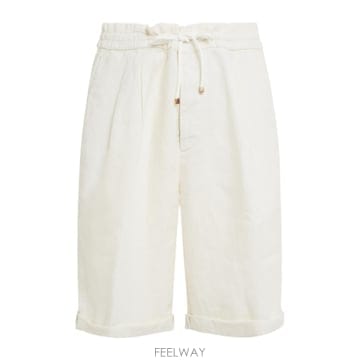 브루넬로 쿠치넬리 Bermuda 숏츠 With Drawstring M243DU0020C5797 TP57098