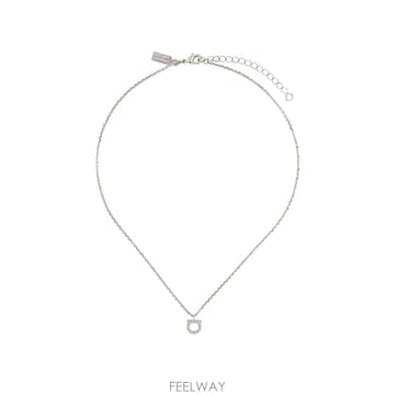 26FW 살바토레 페라가모 Gancini Crystal 스몰 목걸이 760131696655002 TP5770
