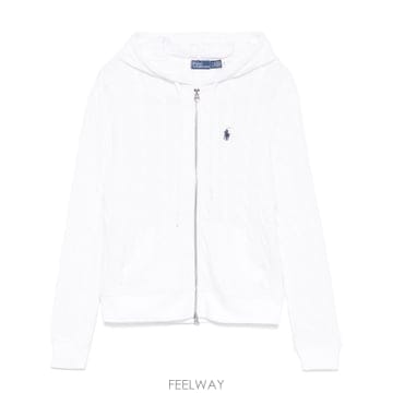 26SS 폴로 랄프 로렌 Plaited 코튼 집 스웨트 셔츠 211959124002 TP570978791