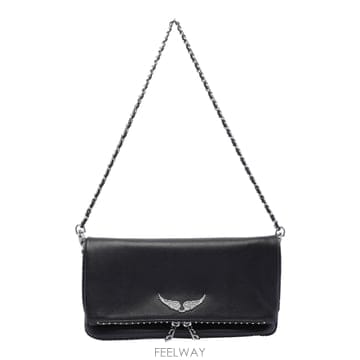 26FW ZADIG VOLTAIRE Rock Grained Studs 크로스바디 백 LWBA0000211 T