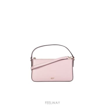 디케이엔와이 브라이언트 레더 숄더 백