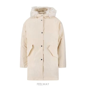 25FW 질샌더 파카 With Faux Fur J02AF0132J70192106 TP571838055