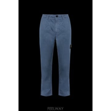 26FW 스톤아일랜드 Jeans with 로고 patch L2S153100001S0404V002E TP576
