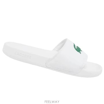 LACOSTE CIABATTE DONNA SERVE SLIDE 0 0 E03160082BIANCO TP576
