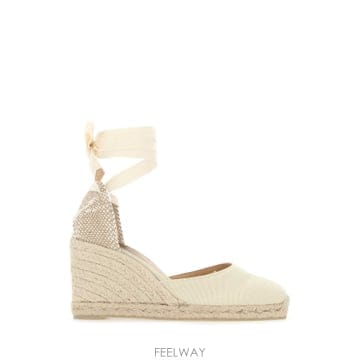26SS CASTANER Carina 90mm high espadrilles CARINA8001IVORY T