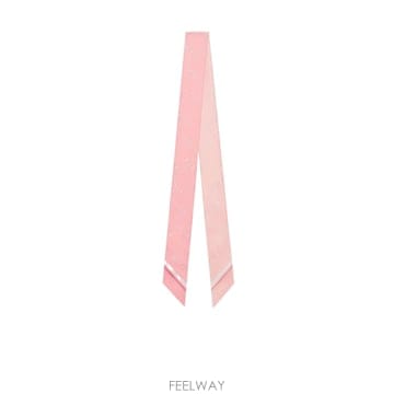 지방시 투톤 실크 스카프