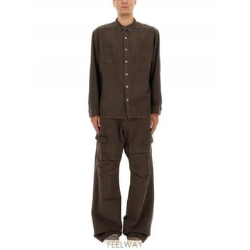 25FW 릭오웬스 JUMBO 아웃터셔츠 셔츠 DU02E7299CFL78 TP578800736
